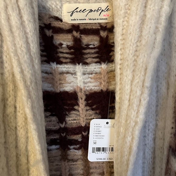 Free People Effervescent Cardi Size M NWT - Picture 5 of 6